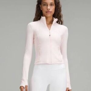 Lululemon strawberry milkshake jacket cropped